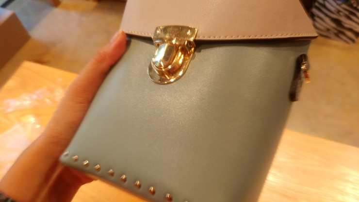 New Natural Cowhide - Mini Chong Cross Bag 5 color