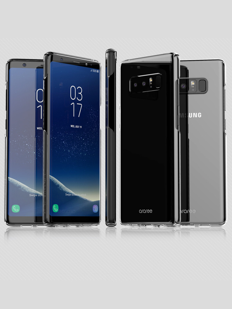 <b><p>Galaxy Note Araree Nuin Case Tnspnt Neat</p></b><b><p>ギャラクシーノート8 arareeヌキンケース透明すっきりとした衝撃保護超薄型手にしっかりフィット風</p></b><br /><br /><p align='center'>