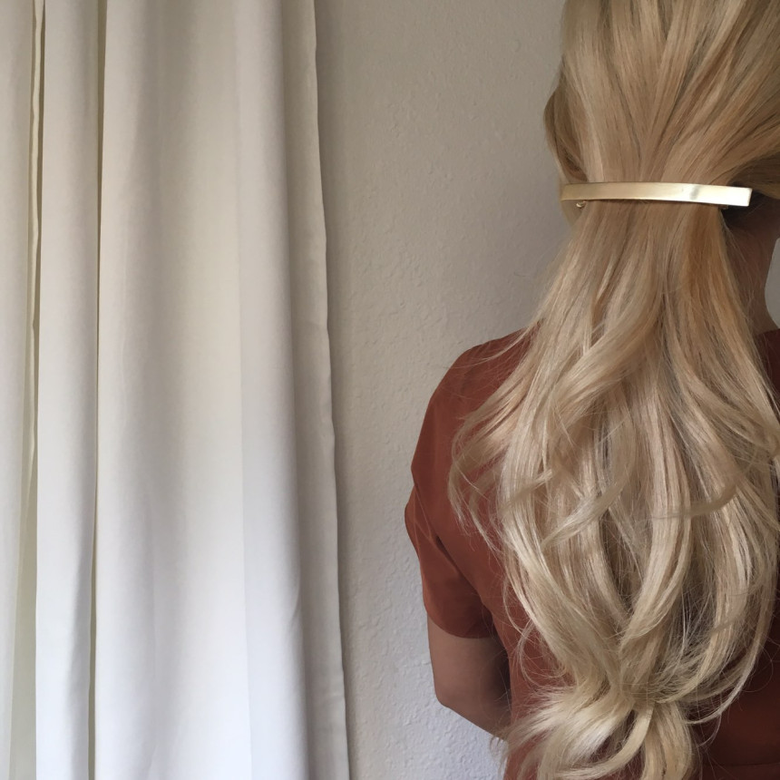 Hair Accessories Simple Modern Metal Hair Lady Mod