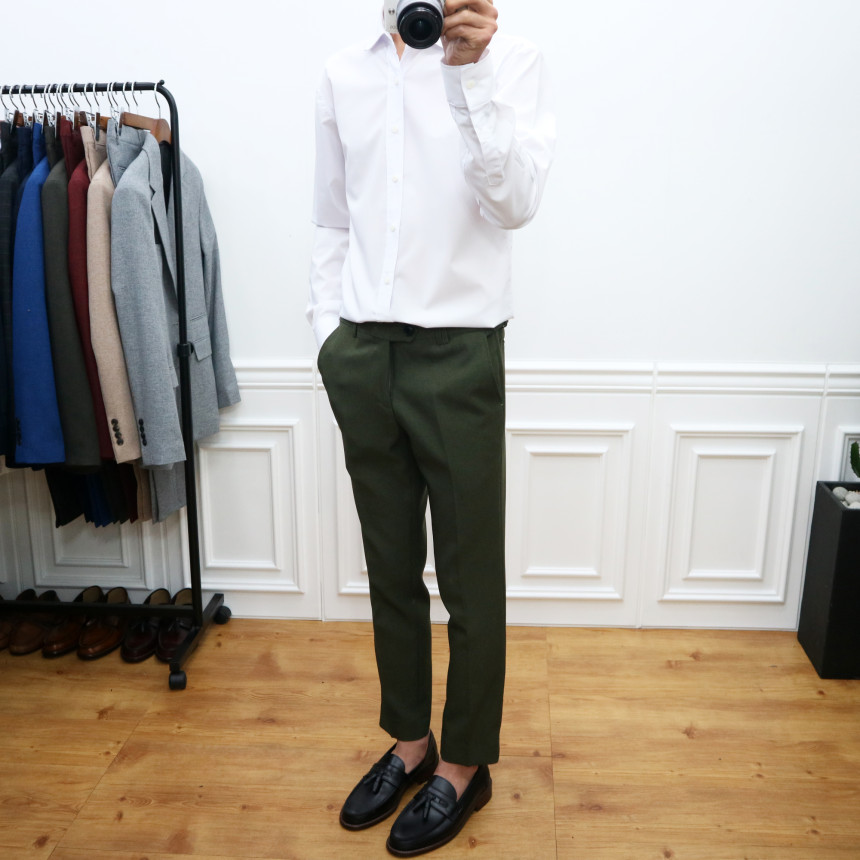 New Men's Pants Men's Fall Khaki SLEX CLASSI