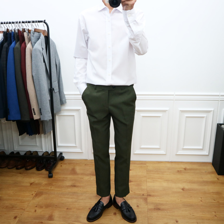 New Men's Pants Men's Fall Khaki SLEX CLASSI