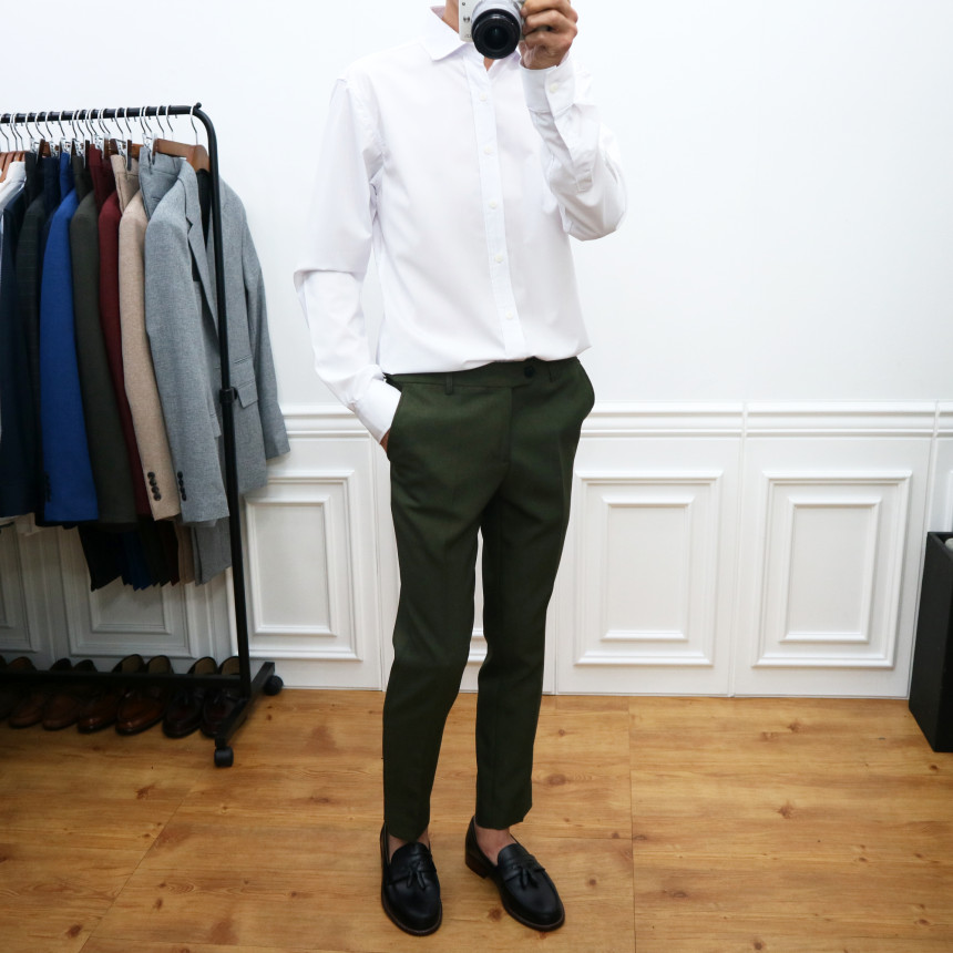 New Men's Pants Men's Fall Khaki SLEX CLASSI