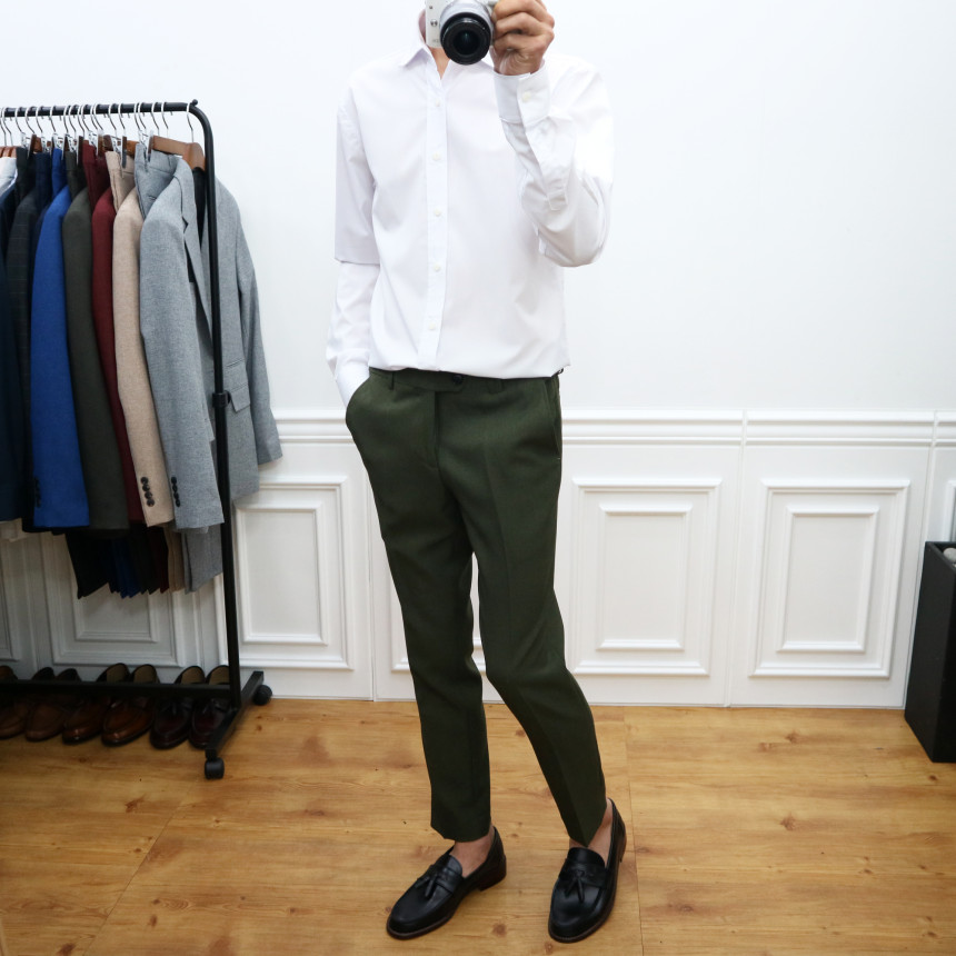 New Men's Pants Men's Fall Khaki SLEX CLASSI