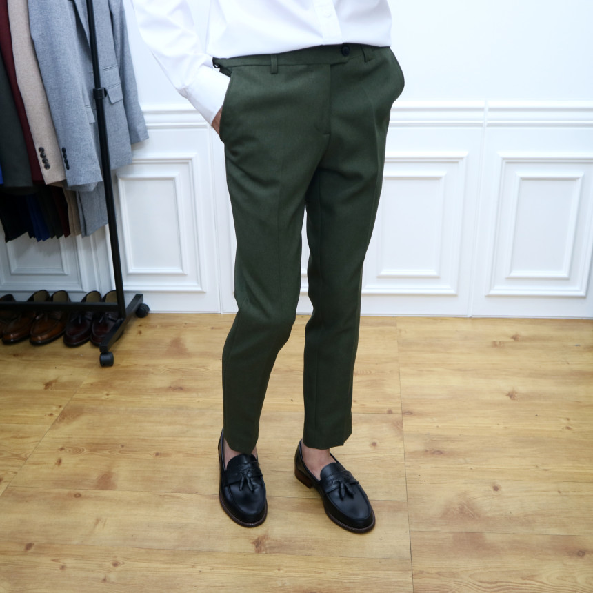 New Men's Pants Men's Fall Khaki SLEX CLASSI