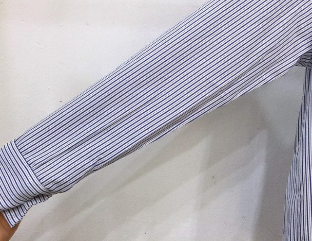 NEW FASHION LADY GIRL Blouse Stripe V-neck blouse