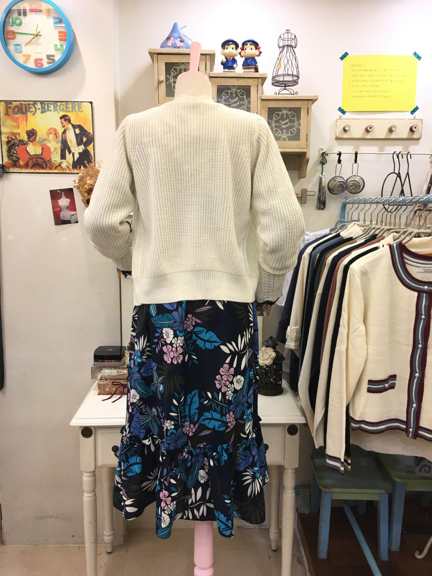 New Women Dress Wonderful Flower Pattern Dress