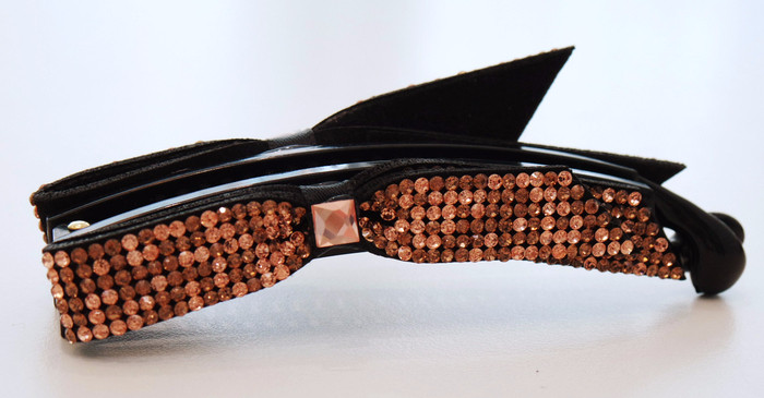 New Scrub Ribbon Swarovski Cubic Banana Pin 5color