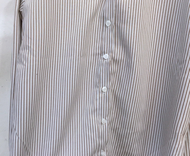 NEW FASHION LADY GIRL Blouse Stripe V-neck blouse