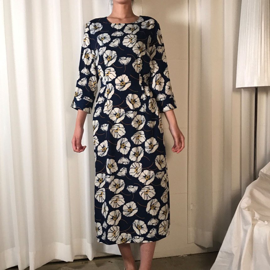 New Women Dress Paradise Flower Long One Piece Bea