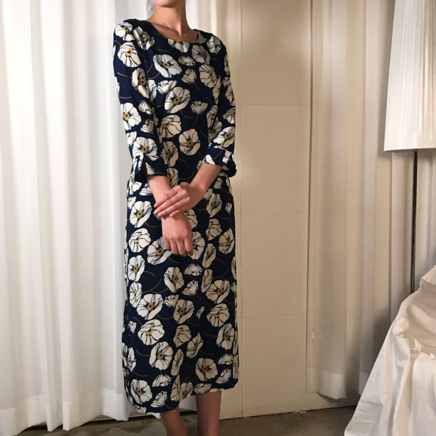 New Women Dress Paradise Flower Long One Piece Bea