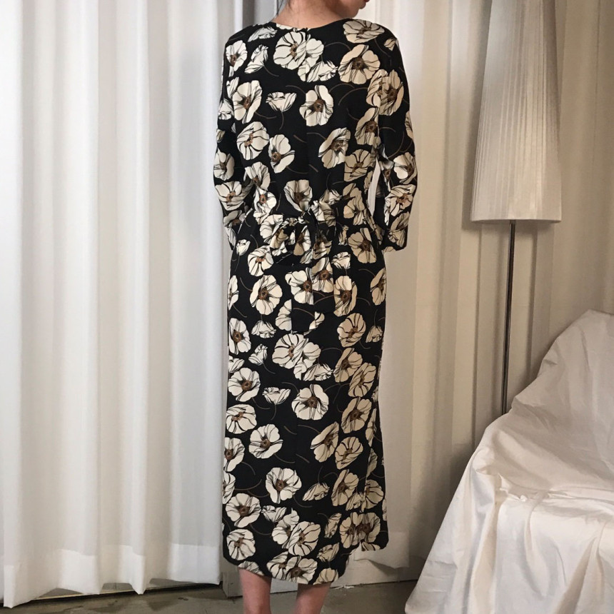 New Women Dress Paradise Flower Long One Piece Bea