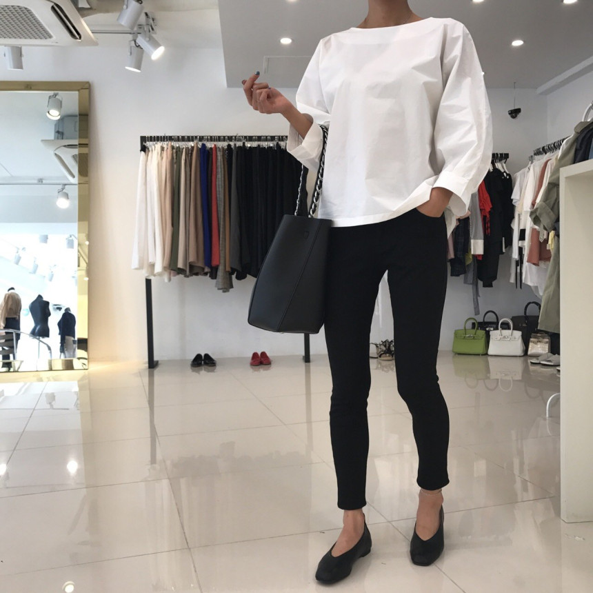 NEW FASHION LADY GIRL Blouse Balloon Shirt Classic