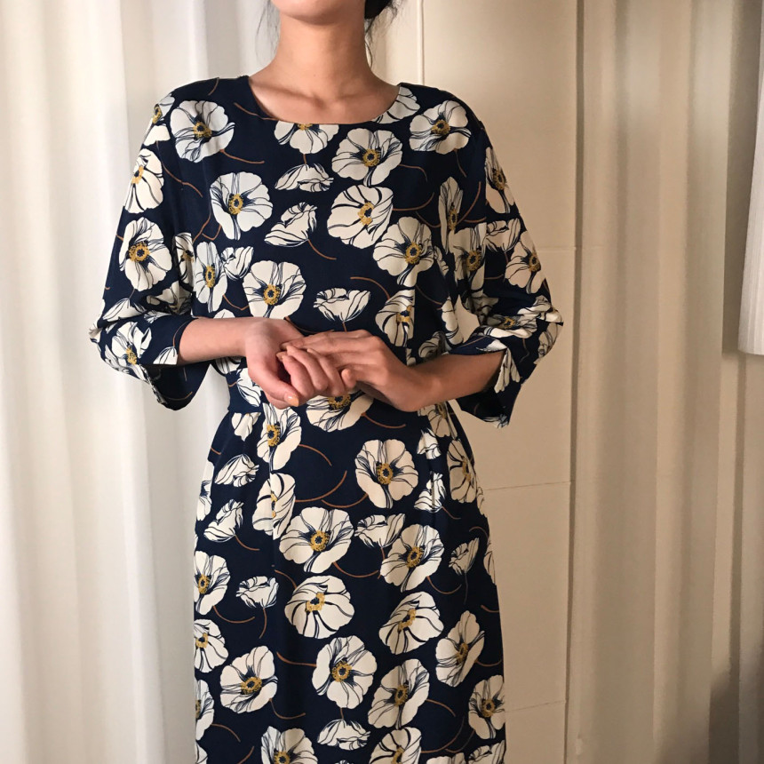 New Women Dress Paradise Flower Long One Piece Bea