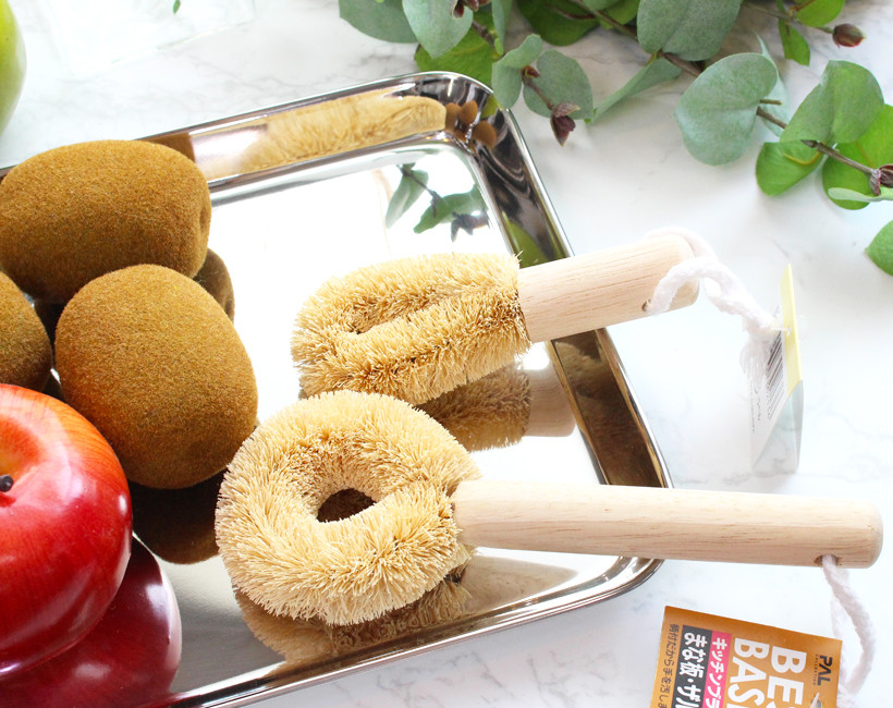 Scrubber Dish Washing Made in Japan Palm Tree Mult