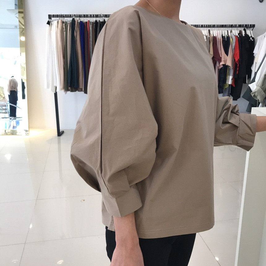 NEW FASHION LADY GIRL Blouse Balloon Shirt Classic