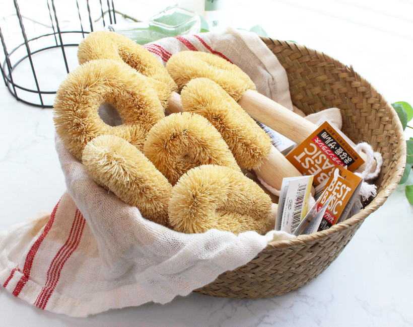 Scrubber Dish Washing Made in Japan Palm Tree Mult