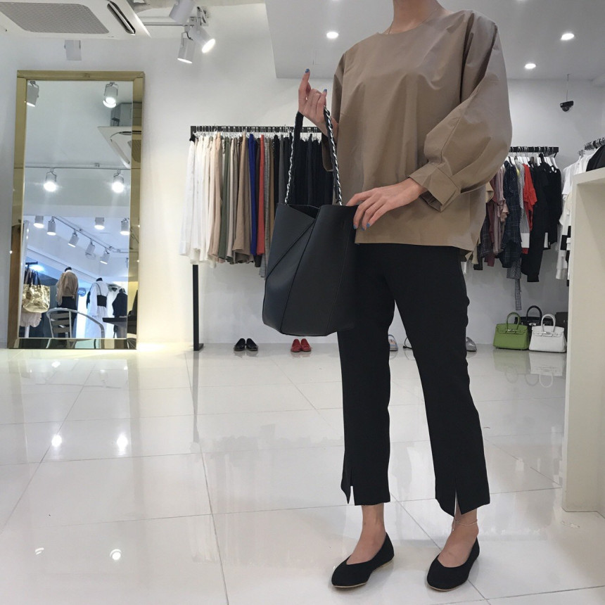 NEW FASHION LADY GIRL Blouse Balloon Shirt Classic