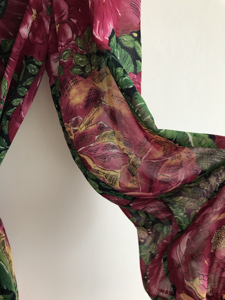 New Women Dress Flower One Piece Modern and Chic F