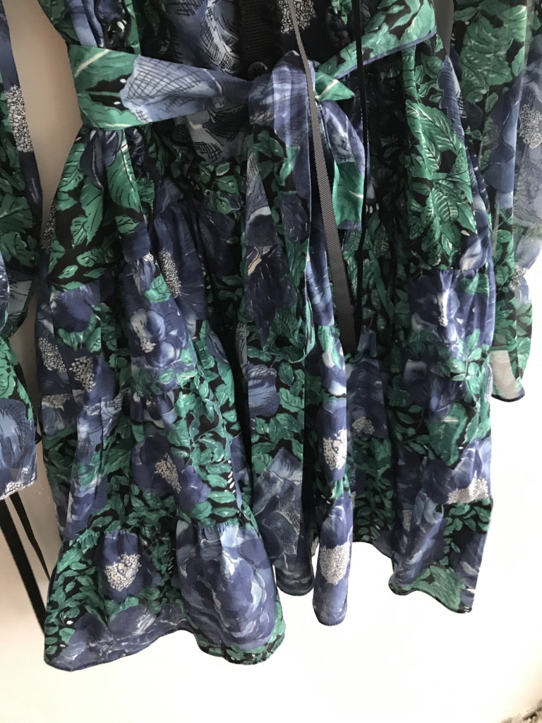 New Women Dress Flower One Piece Modern and Chic F