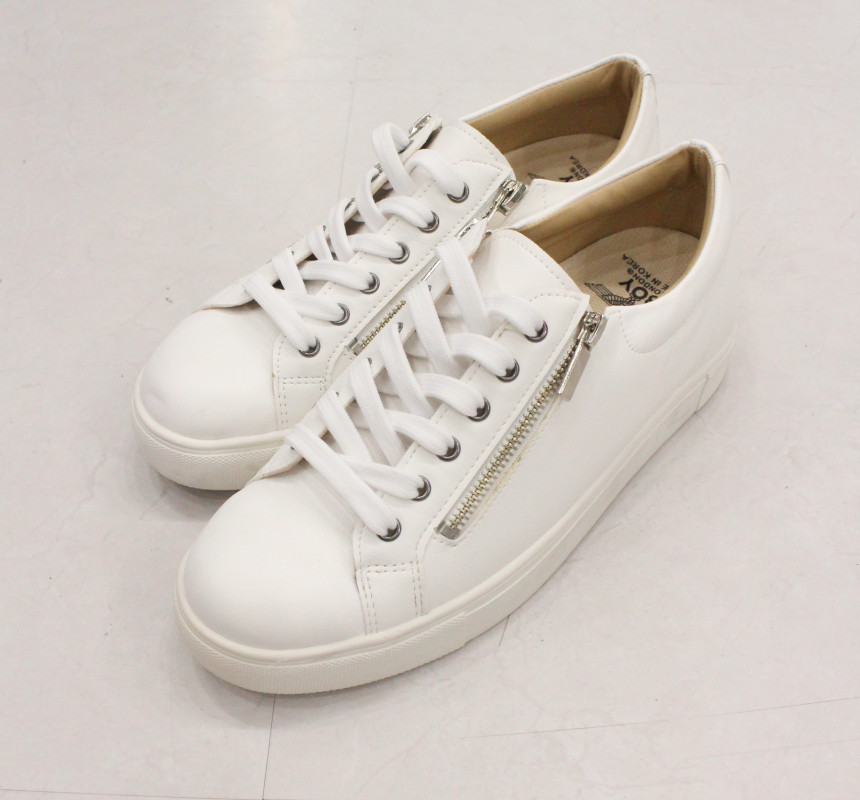 Men Height Shoes Men's Side Zipper Pin-up Sneak