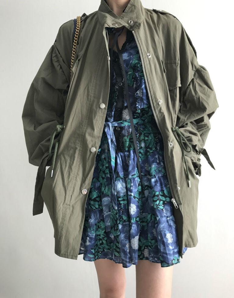 New Women Dress Flower One Piece Modern and Chic F