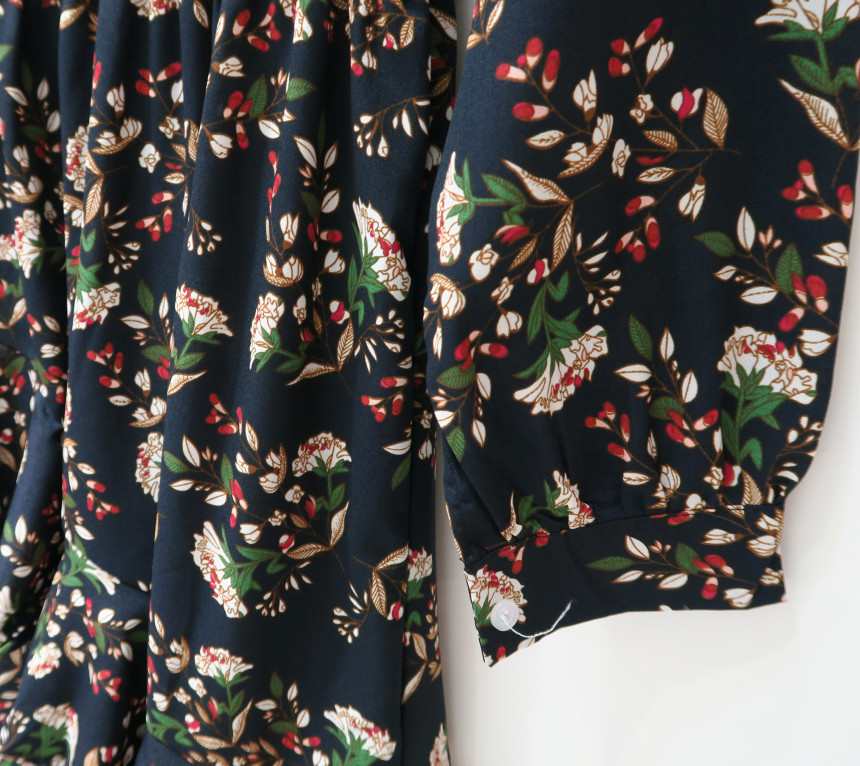 New Women Dress Unpruned Frill Flower One Piece Au