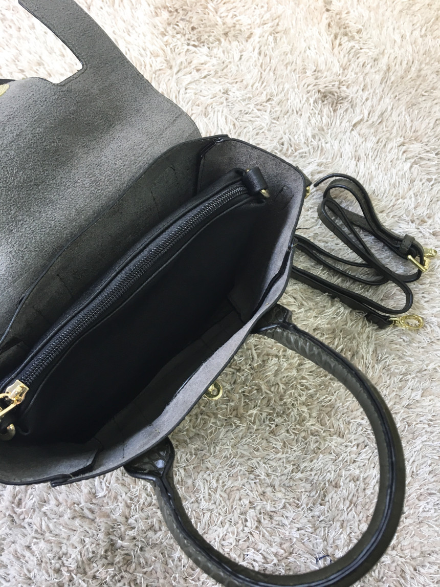 New Mini Alligator Handbag 2col