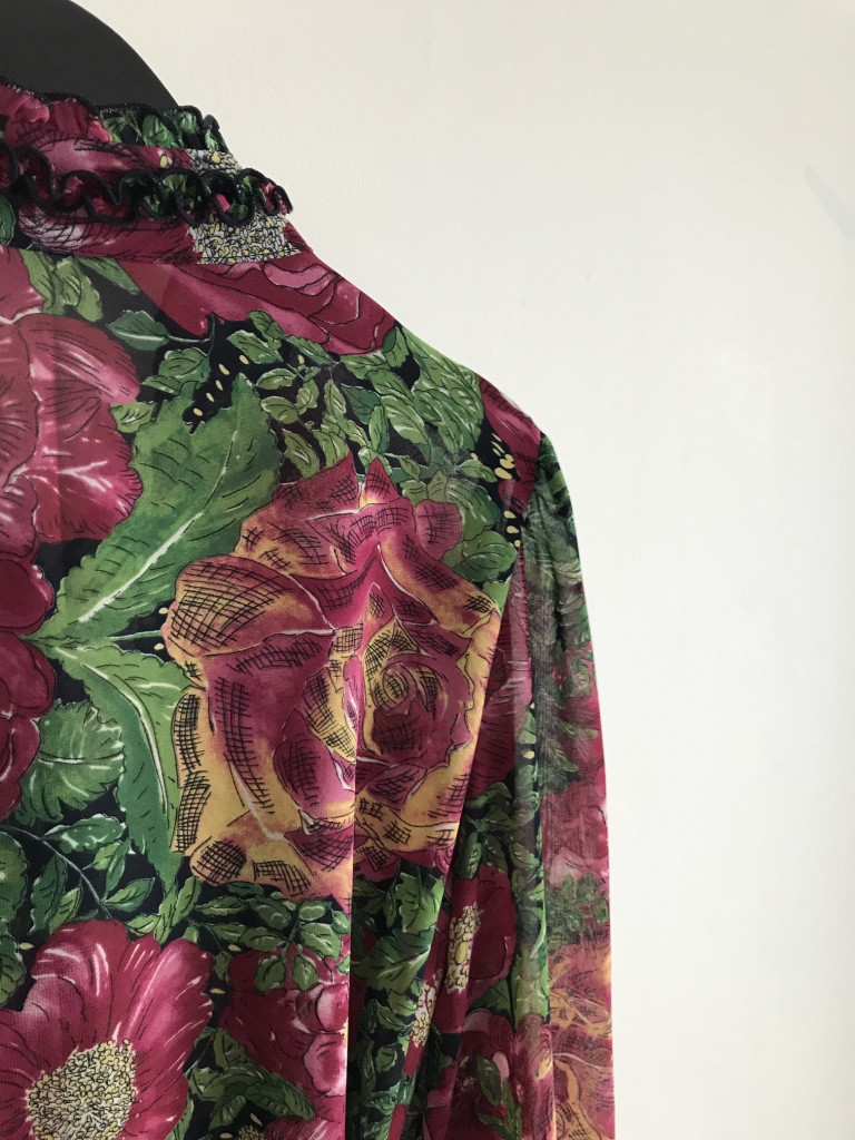 New Women Dress Flower One Piece Modern and Chic F