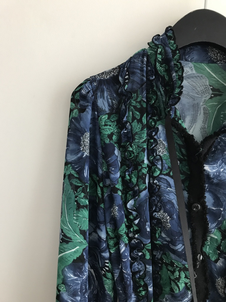 New Women Dress Flower One Piece Modern and Chic F