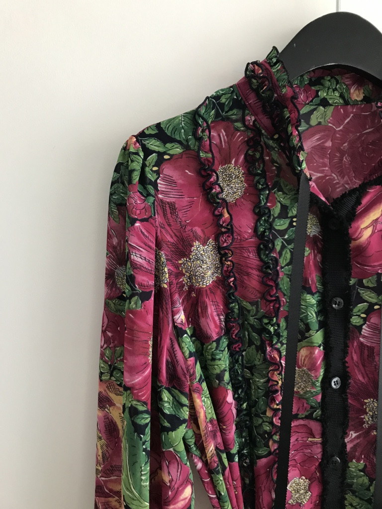 New Women Dress Flower One Piece Modern and Chic F