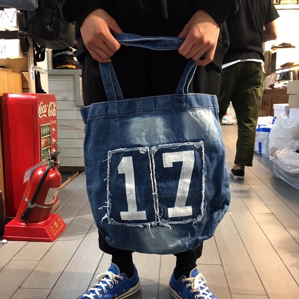 TOTE ECO SHOPPING TRAVEL Seventeen Denim Eco Bag B