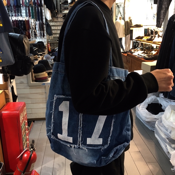 TOTE ECO SHOPPING TRAVEL Seventeen Denim Eco Bag B