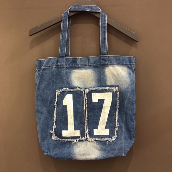 TOTE ECO SHOPPING TRAVEL Seventeen Denim Eco Bag B