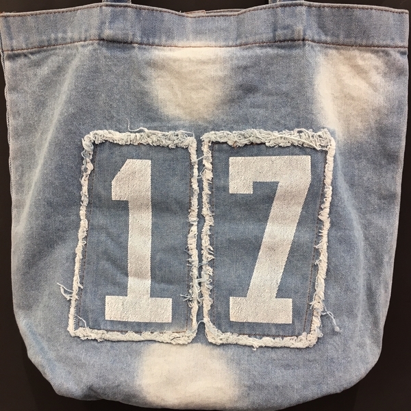 TOTE ECO SHOPPING TRAVEL Seventeen Denim Eco Bag B
