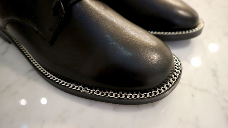 New Chain Blooper Mule Shoes Women Shoes