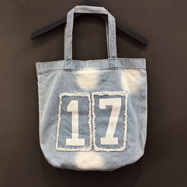TOTE ECO SHOPPING TRAVEL Seventeen Denim Eco Bag B