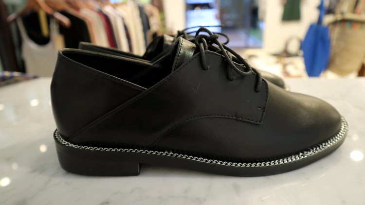 New Chain Blooper Mule Shoes Women Shoes