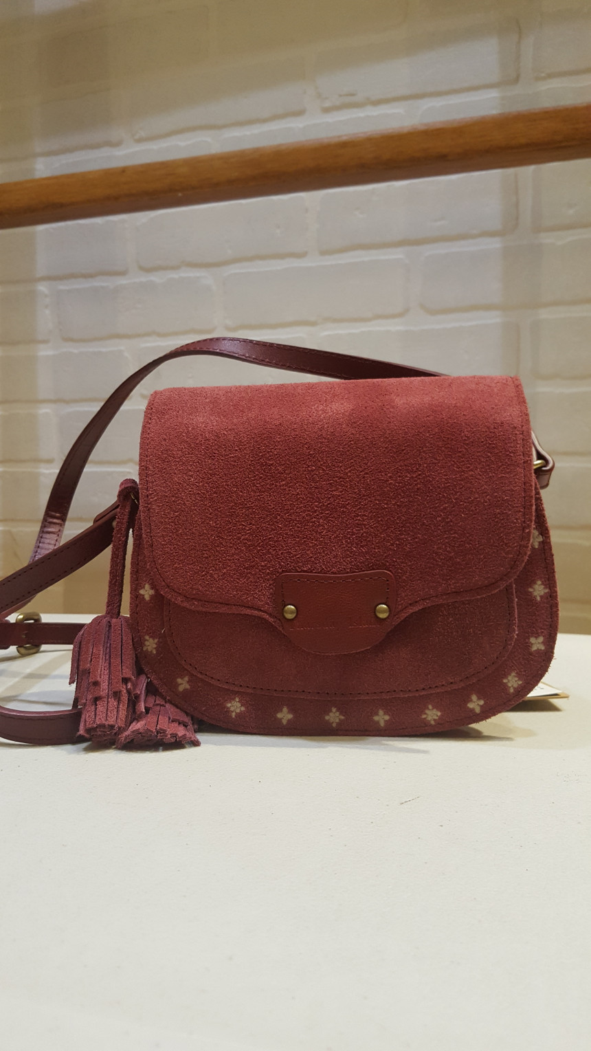 New Sausage Day Island Natural Cowhide Embroidery 