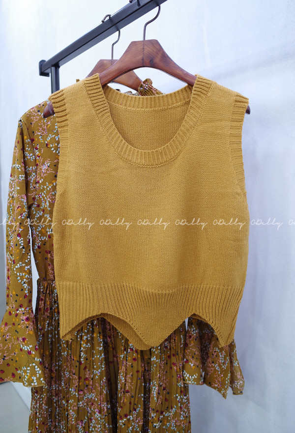 New Women Dress Flower One-piece Vest Coat Women T