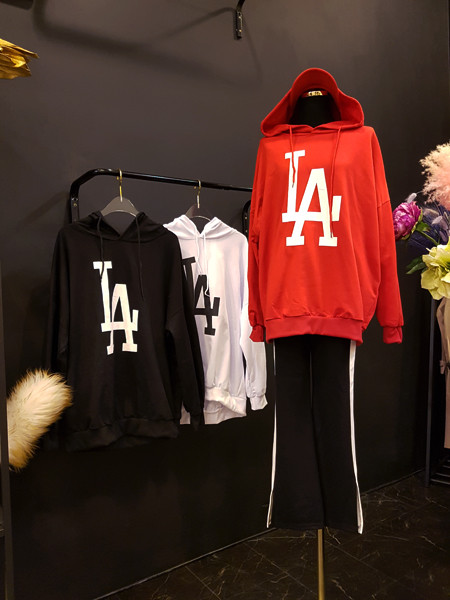 New Women's Pants Track Span Side Line Color Bo