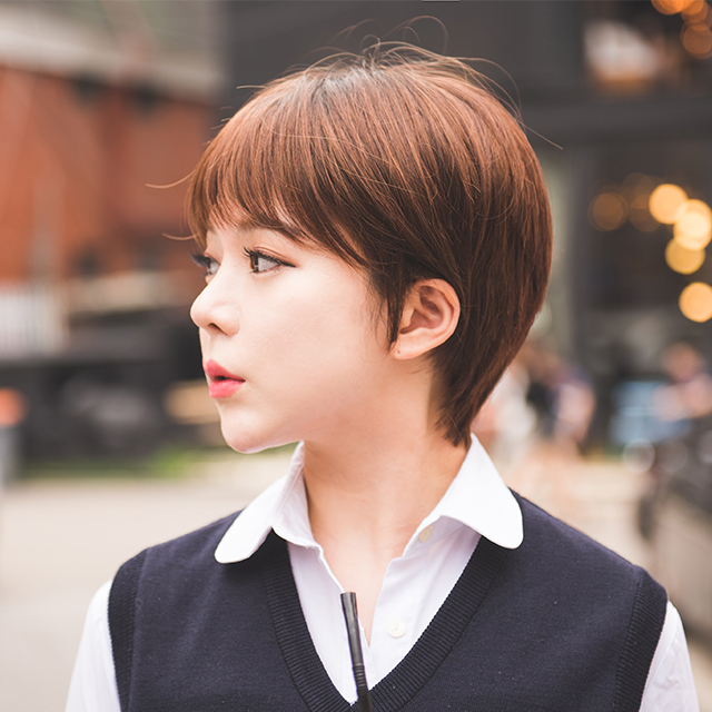 호시헤어위그 숏컷가발 베스트3 (전체가발,통가발) - 상세 이미지 3