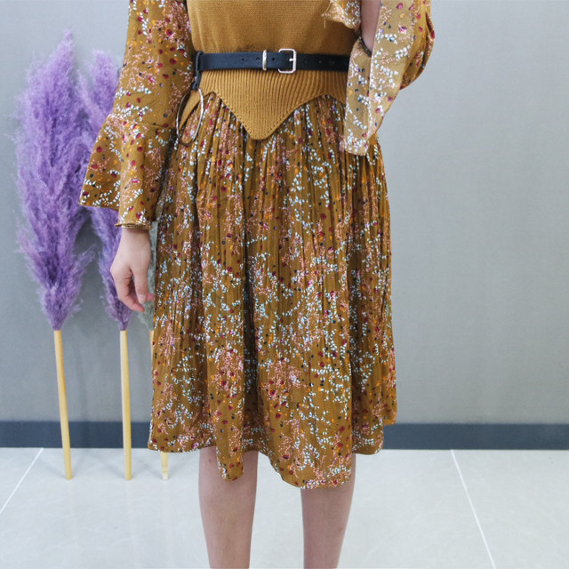 New Women Dress Flower One-piece Vest Coat Women T