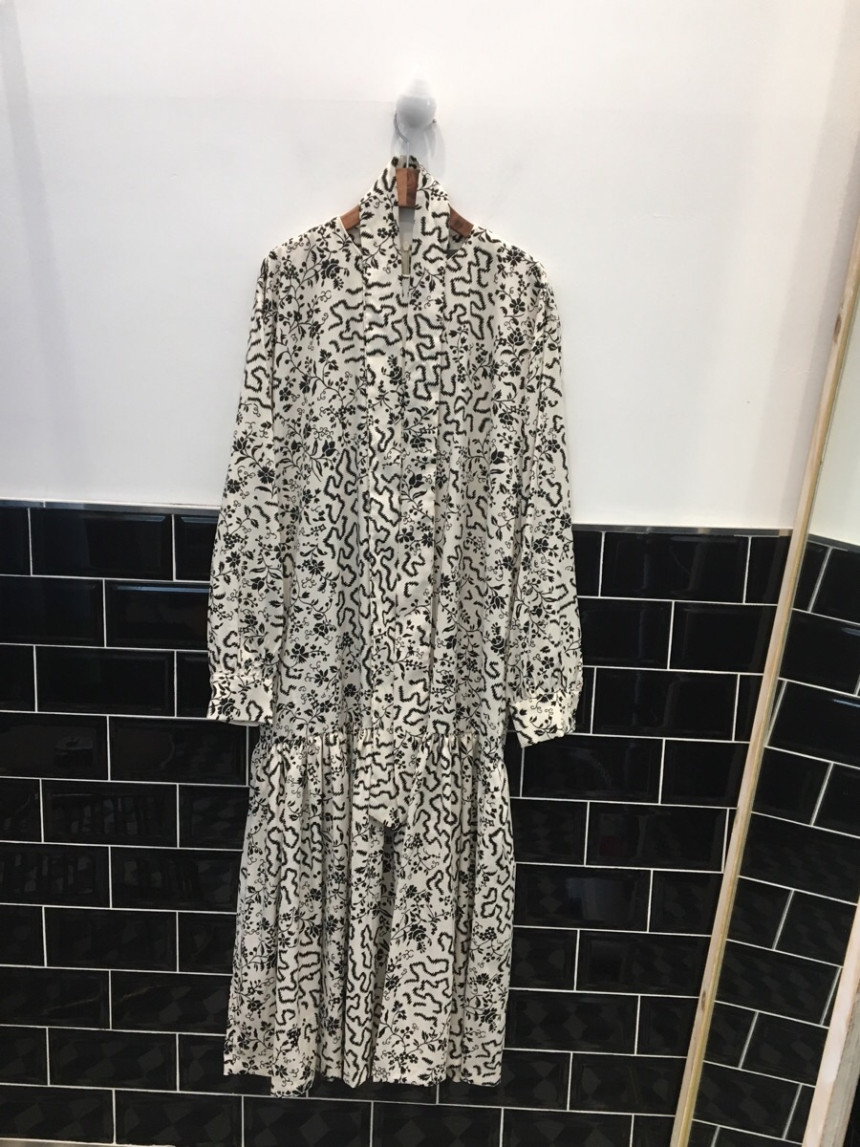 New Women Dress Long stretch dress ethnic long-sle