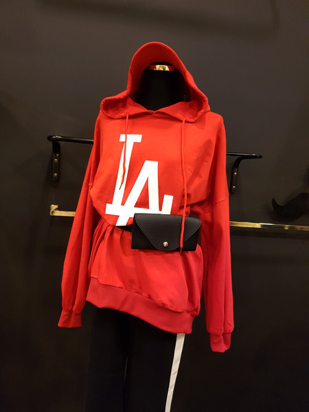 New Women's Pants Track Span Side Line Color Bo