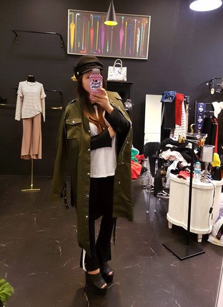 New Women's Pants Track Span Side Line Color Bo