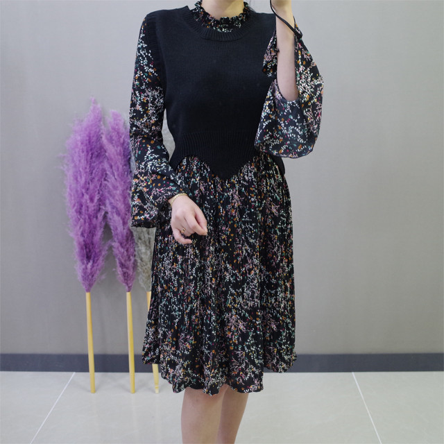 New Women Dress Flower One-piece Vest Coat Women T