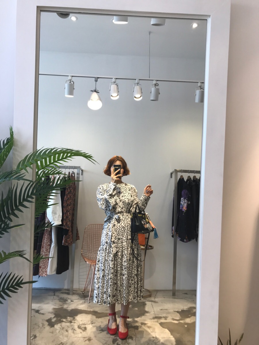 New Women Dress Long stretch dress ethnic long-sle