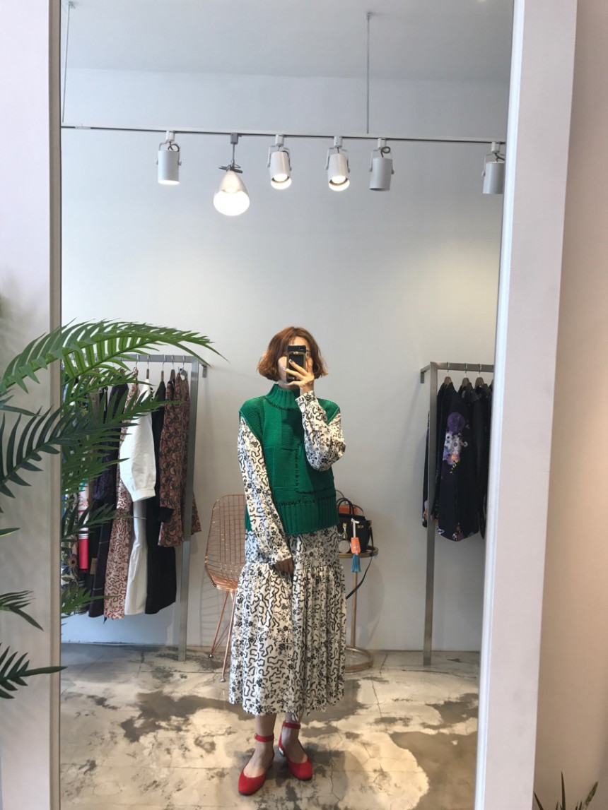 New Women Dress Long stretch dress ethnic long-sle