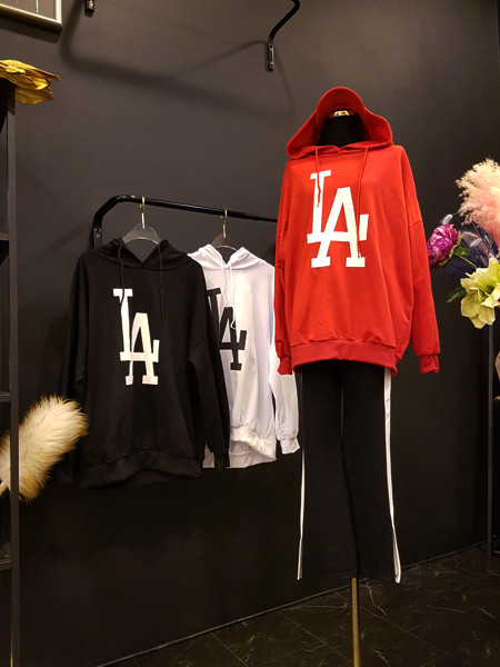 New Women's Pants Track Span Side Line Color Bo