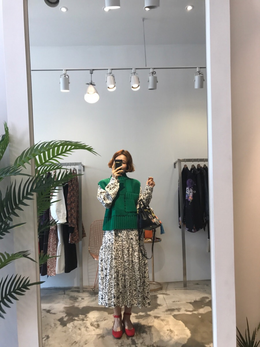 New Women Dress Long stretch dress ethnic long-sle